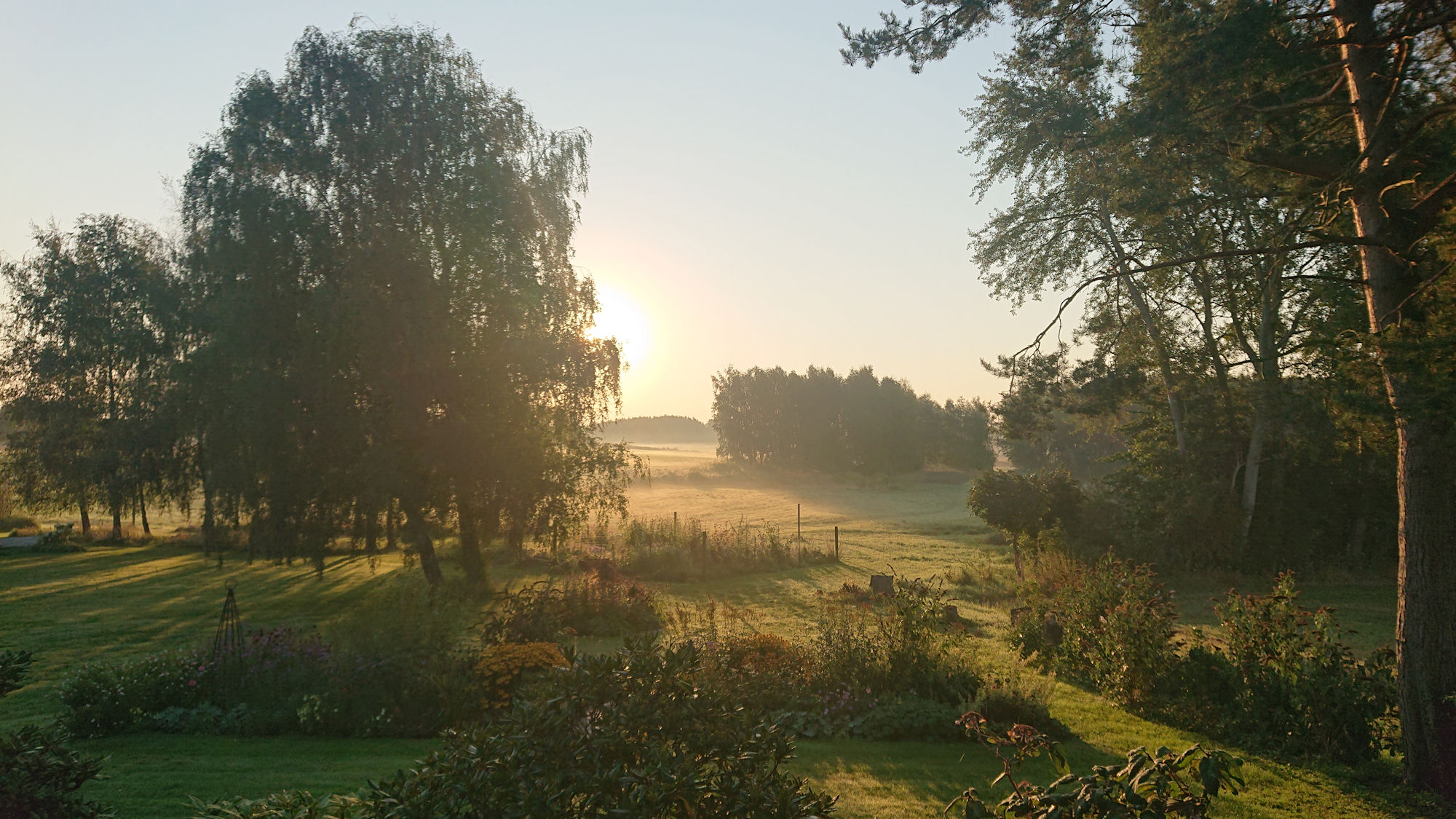 Sommer solopgang